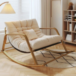 Modern Reclining Rocking Chair – Comfortable & Stylish Relaxation Furniture Enjoy Ultimate Relaxation at Home Enhance your living space with our Modern Reclining Rocking Chair, designed for comfort, style, and everyday relaxation. This elegant chair combines a smooth rocking motion with a reclining feature to create the perfect place for resting. It is ideal for reading, watching movies, relaxing, or enjoying quiet moments after a long day. Ergonomic Design for Superior Comfort This reclining rocking chair is designed to provide excellent body support. The comfortable backrest helps maintain a relaxed sitting position. The adjustable reclining function allows you to find your preferred angle with ease. The gentle rocking movement adds a soothing touch for a more enjoyable seating experience. Strong & Durable Construction Made with a sturdy frame and quality materials, this modern rocking chair offers excellent stability and durability. It is built for regular use while maintaining its elegant appearance. The comfortable upholstery provides a soft seating experience and is easy to maintain. Elegant Design for Modern Interiors Featuring a stylish and contemporary design, this reclining chair adds a premium look to any room. It complements modern, minimalist, and classic home décor styles. Place it in your living room, bedroom, nursery, office, or relaxation area to create a comfortable seating space. Perfect Chair for Everyday Comfort Whether you are relaxing with a book, taking a short nap, or spending time with family, this rocking chair offers exceptional comfort. Its versatile design makes it suitable for different spaces and lifestyles. Enjoy a peaceful and cozy seating experience with a chair designed for relaxation. Key Features Modern reclining rocking chair with elegant design Adjustable reclining function for customized comfort Smooth rocking motion for a relaxing experience Ergonomic backrest for excellent support Strong frame for stability and long-lasting use Soft and comfortable upholstery Suitable for living rooms, bedrooms, and offices Stylish design matches various interior styles Easy-to-clean and maintain surface Ideal for reading, resting, and relaxation Bring comfort and elegance into your home with this Modern Reclining Rocking Chair. Combining modern style, supportive design, and relaxing features, it is the perfect furniture choice for creating a cozy and inviting living space.